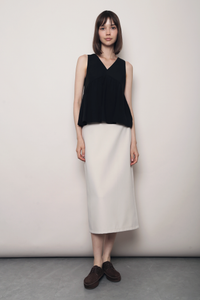 With Love Sleeveless Blouse Black (Restock)