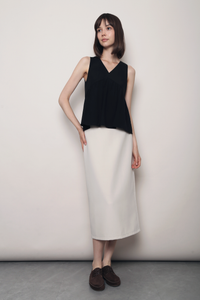 With Love Sleeveless Blouse Black (Restock)