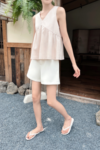 With Love Sleeveless Blouse Powder Pink (Restock)