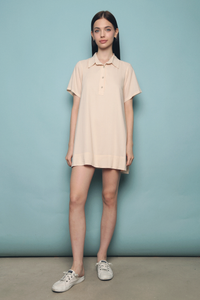 Andie Linen Shirt Dress Seashell