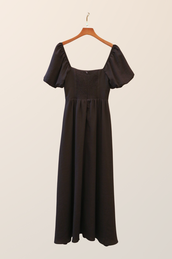 Annelise Princess Core Midaxi Dress Navy