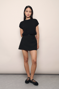 Bam Bam Cropped Knit Black (Restock)