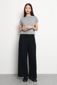 Bare Form Knit Blouse Grey (Restock)