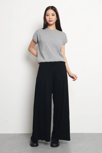Bare Form Knit Blouse Grey (Restock)