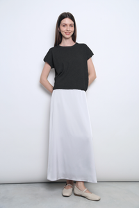 Bare Form Knit Blouse Black (Backorder)