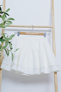 Becca Cheerleader Skorts White