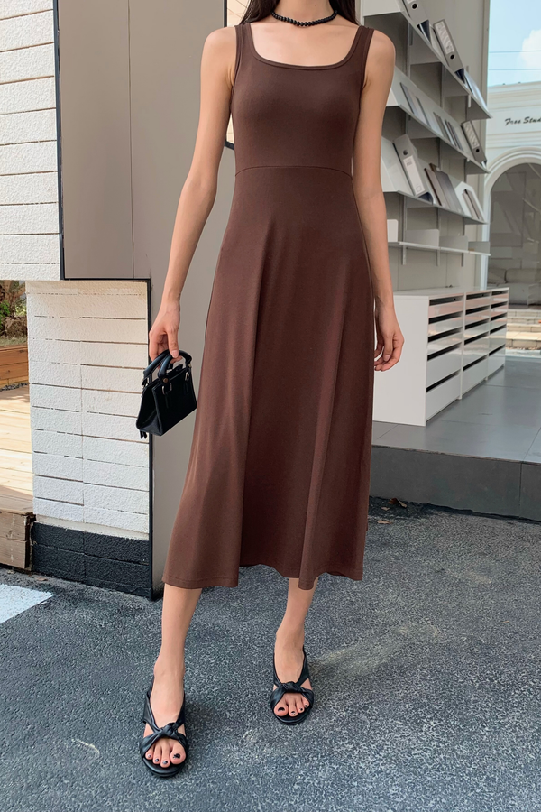 Bellina Multiway Midaxi Dress Brown