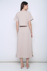 Bolin 2-Piece Sweater Skirt Set Oat