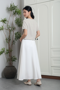 Charlie Button Down Knit Top Grey