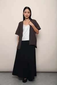 Chate V2 Drape Cardigan Brown (Backorder)