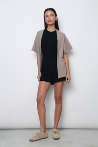 Chate V2 Drape Cardigan Taupe (Backorder)
