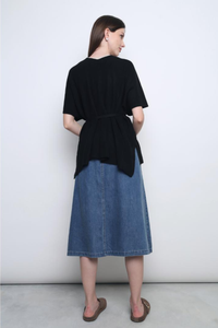 Chate V2 Drape Cardigan Black (Backorder)