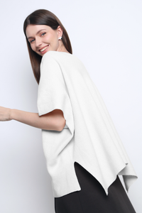 Chate V2 Drape Cardigan White (Restock III)