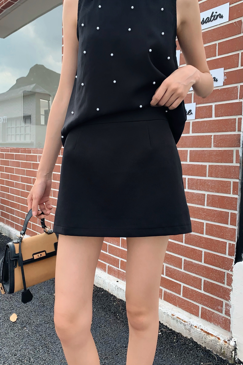 Clean Cut Skorts Black (Backorder)