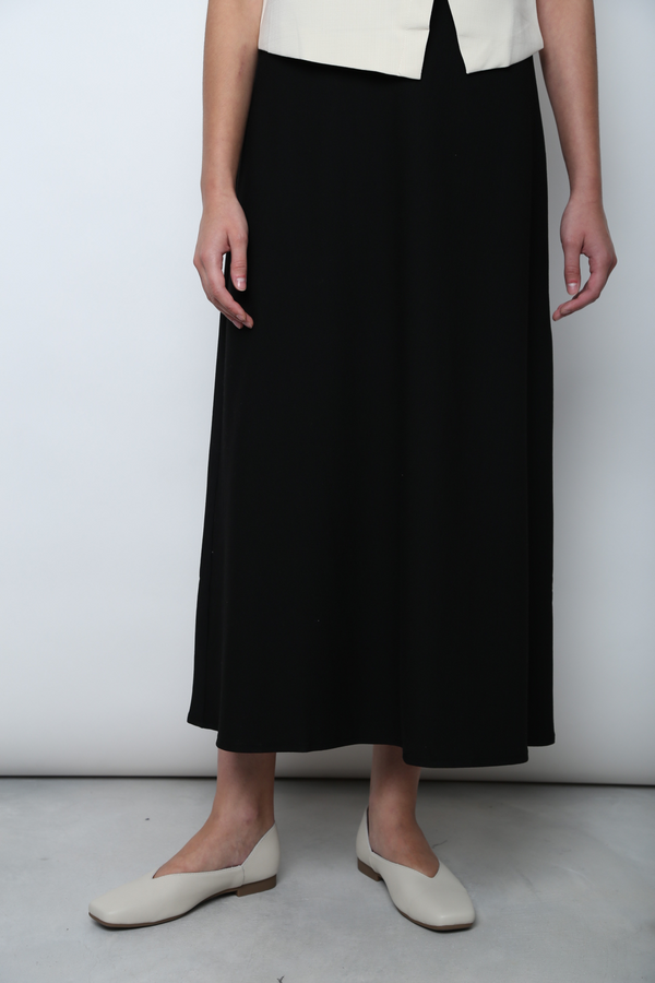 Court Midi Skirt Black