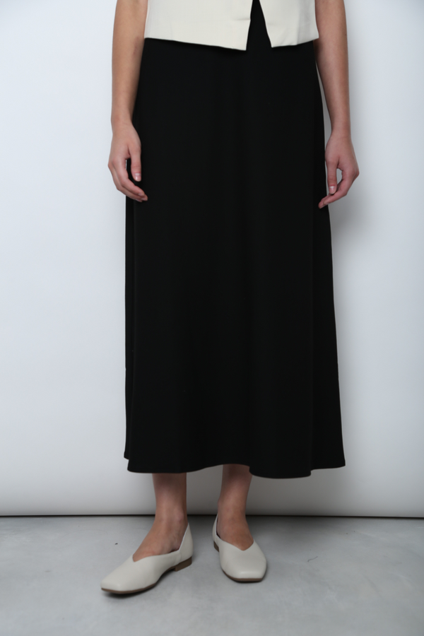 Court Midi Skirt Black