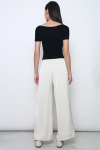 (Regular) Daydreamer 2.0 Wide Leg Pants Ivory (Restock)