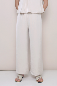 Petite Daydreamer Wide Leg Pants Pearl (Preorder II)