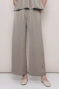 Daydreamer Wide Leg Pants Taupe (Preorder II)