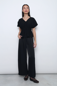 (Regular) Daydreamer 2.0 Wide Leg Pants Black (Restock)