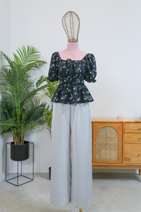 (Regular) Daydreamer 2.0 Wide Leg Pants Icy Blue (Backorder)