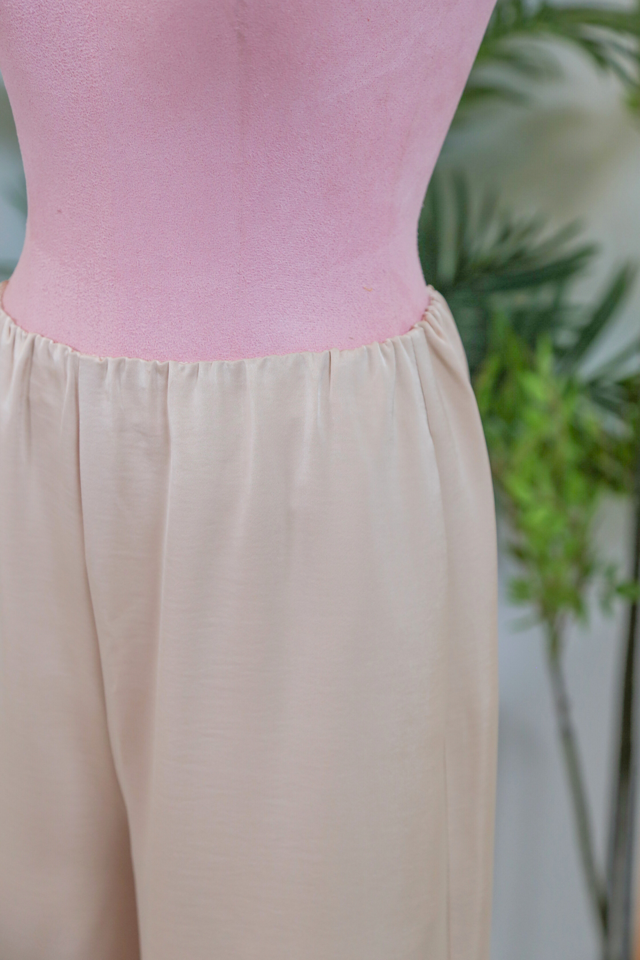 (Regular) Daydreamer 2.0 Wide Leg Pants Champagne Rose (Backorder)