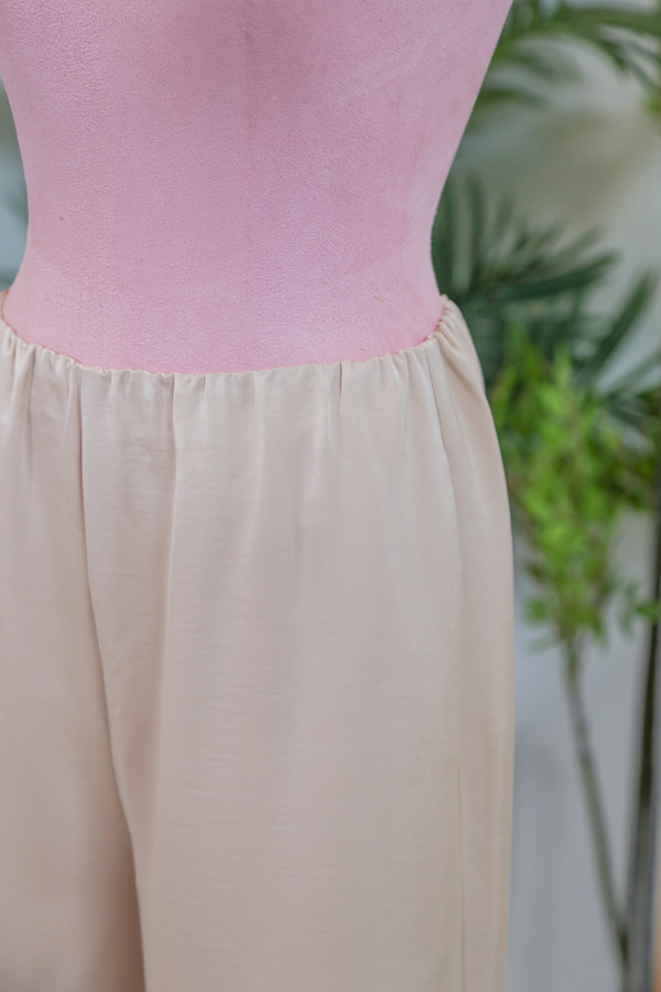 (Regular) Daydreamer 2.0 Wide Leg Pants Champagne Rose (Backorder)