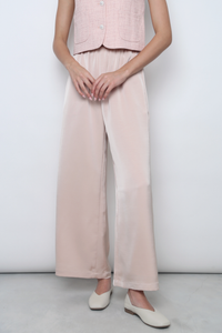 (Regular) Daydreamer 2.0 Wide Leg Pants Champagne Rose (Restock)