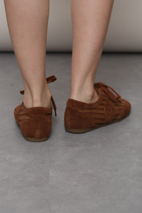Dreamweaver Leather Sneakers Brown