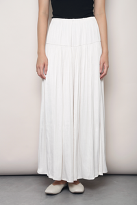 First Light Midaxi Skirt Ivory