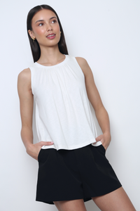 Flint Muscle Tank White