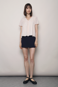 Flutter Kiss Blouse Powder Pink