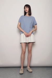 Forever Rib Knit Powder Blue