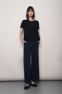 For Keeps Button Down Top Black