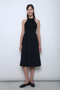 Grace Theory Midi Dress Black