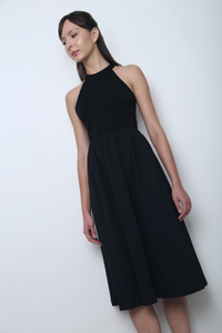 Grace Theory Midi Dress Black