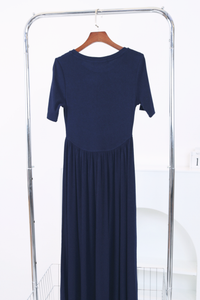 Edith Midaxi Dress Navy