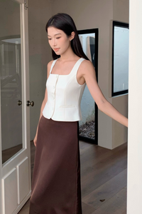 It Girl 2.0 Vest Top Malt (Backorder)