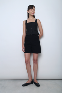 It Girl 2.0 Vest Top Black