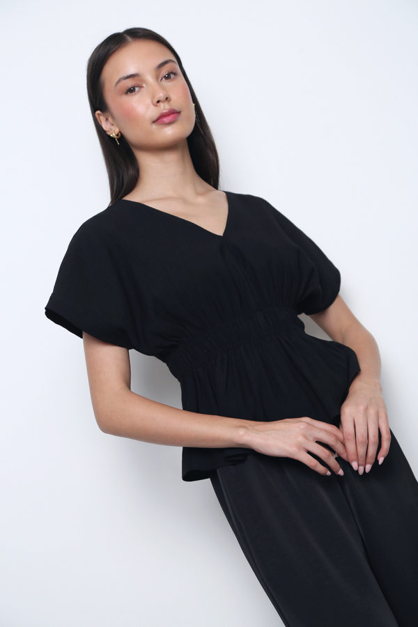 Kari Kimono Top Black (Backorder)
