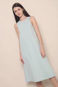 Lilit Shift Midi Dress Seafoam (Restock)