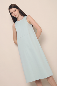 Lilit Shift Midi Dress Seafoam (Restock)