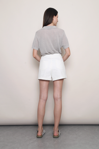 Maison Net Knit Blouse Grey (Restock)