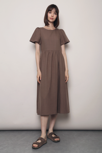 Maple Lane Midaxi Dress Cocoa