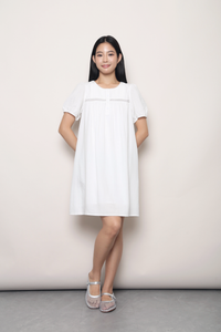 Meadow Lace Dress White