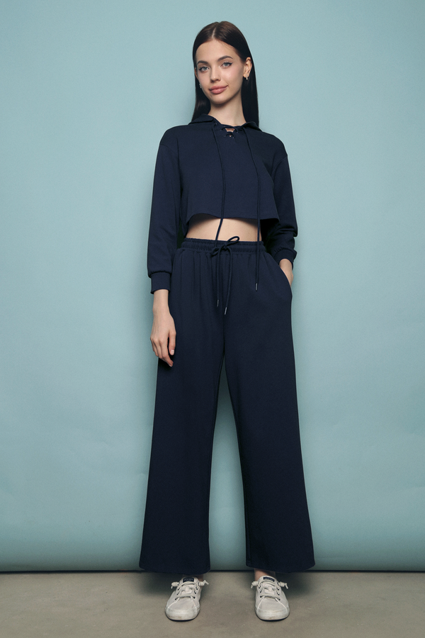 Melandy 2-Piece Lounge Wear Navy (Restock)