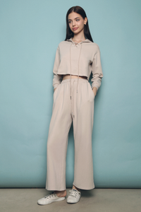 Melandy 2-Piece Lounge Wear Taupe