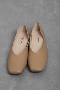 Mollie V2 Leather Shoes Nude (Backorder)