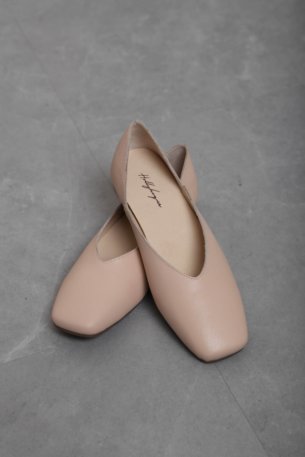 Mollie V2 Leather Shoes Soft Pink (Backorder)