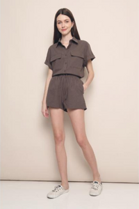 Nikolai 2-Piece Utility Set Brown